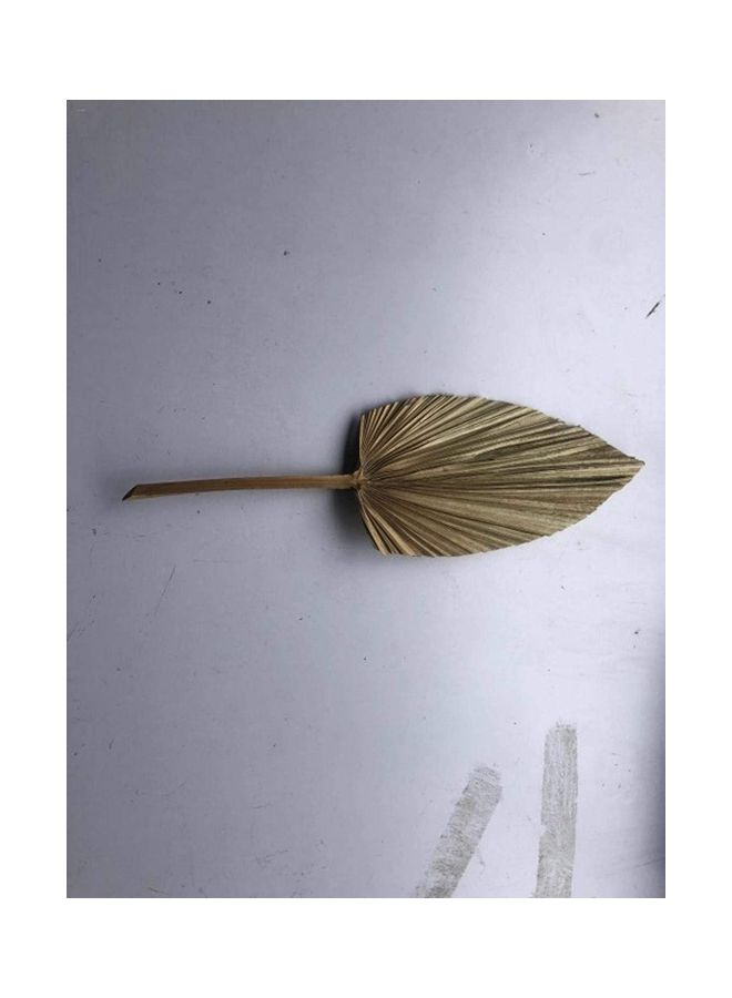 Artificial Dried Palm Tree Leaves Plants Durable DIY Art Wall Hanging Ornament Gold