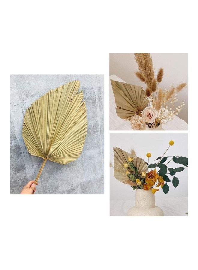 Artificial Dried Palm Tree Leaves Plants Durable DIY Art Wall Hanging Ornament Gold