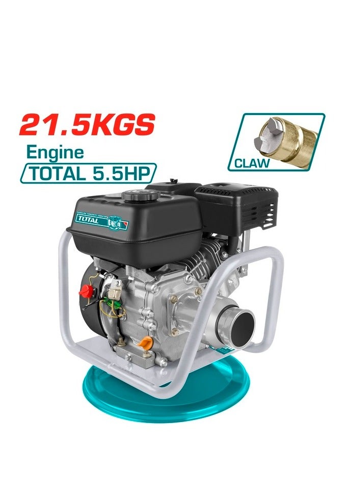 Super Total Gasoline Concrete Vibrator 4000W 5.5HP - 4-Stroke Engine, HEX Coupling, 3.6L Fuel Tank, Compatible with TPVP1382, TPVP1452, TPVP1602 | Heavy-Duty Concrete Compaction Tool TP630-22