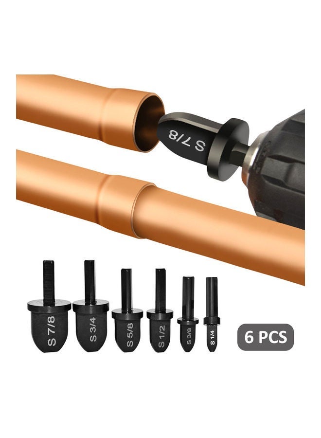 Swaging Tool Drill Bit Black 10.00x1.00x6.00cm