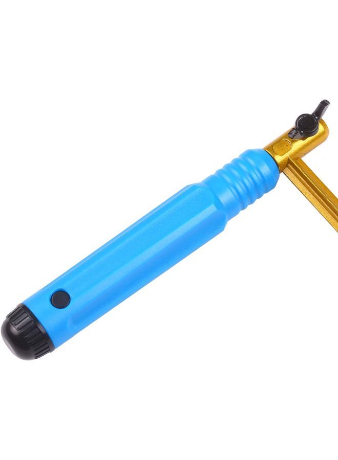 Adjustable U-Shaped Handsaw Blue/Gold/Silver