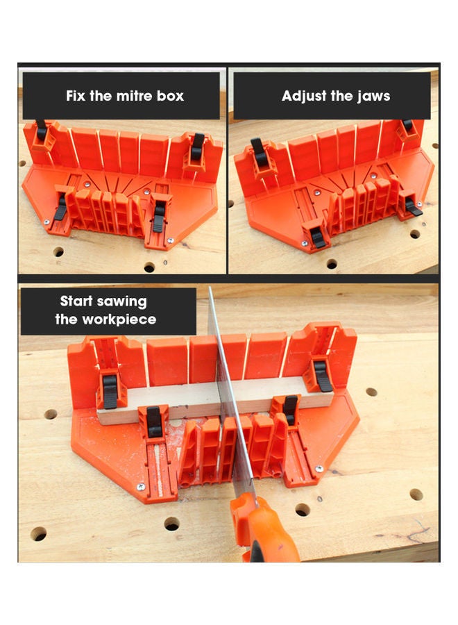 Saw Mitre Box Orange