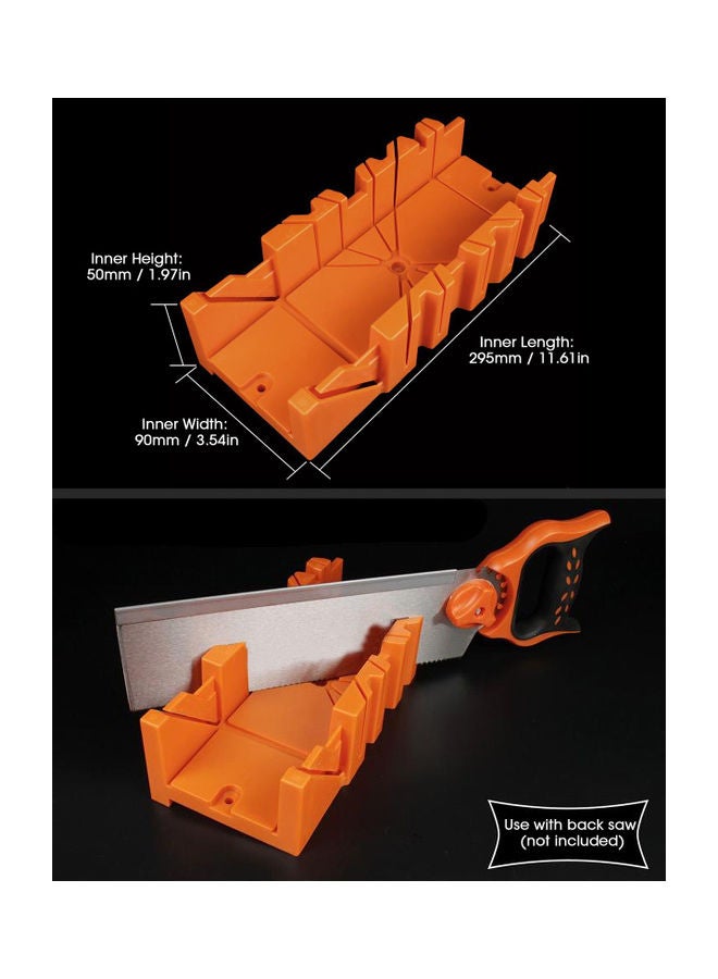 Saw Mitre Box Orange
