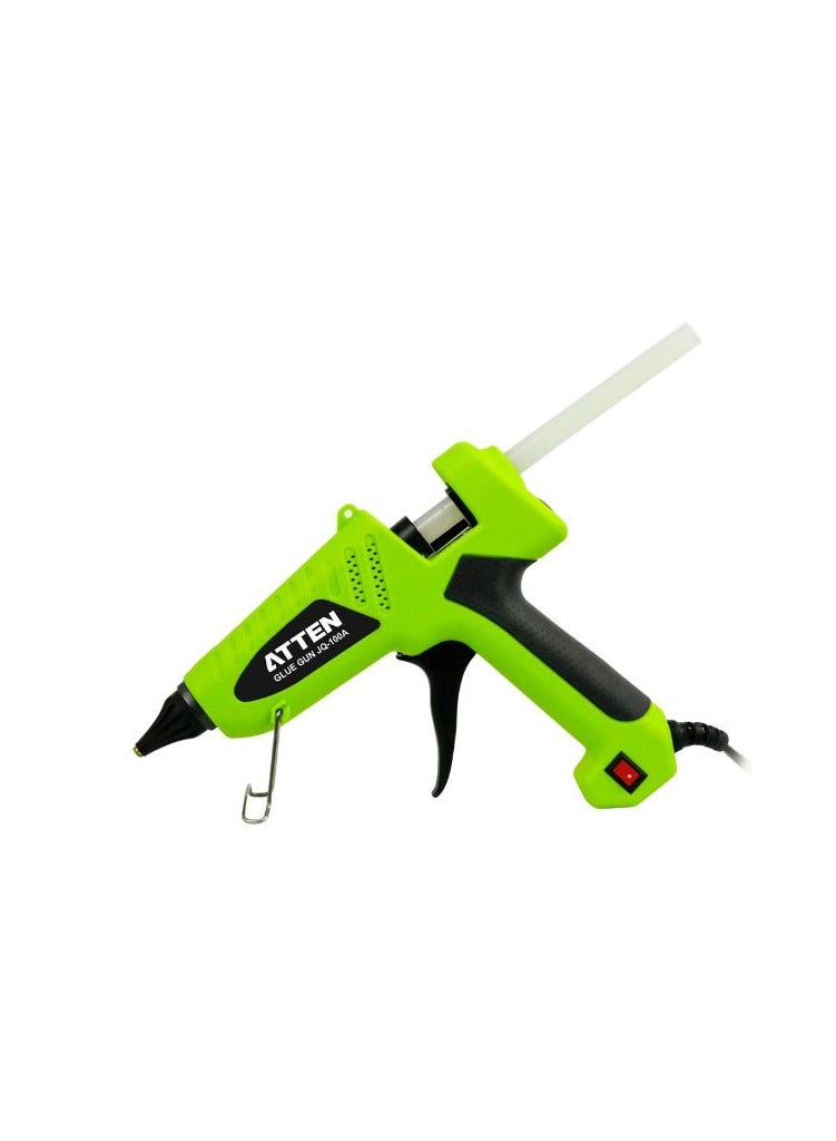 Atten JQ-100A Hot Melt Glue Gun is an efficient and powerful adhesive tool designed for a wide array of applications including crafts repairs and industrial uses.