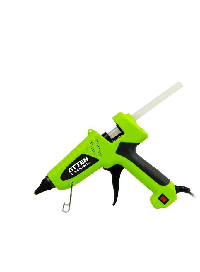 Atten JQ-100A Hot Melt Glue Gun is an efficient and powerful adhesive tool designed for a wide array of applications including crafts repairs and industrial uses.