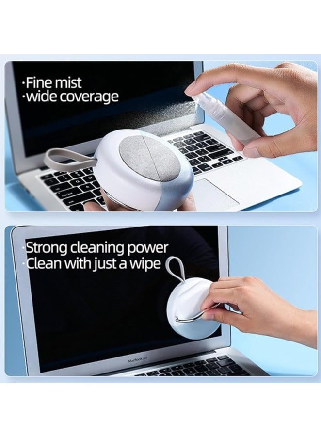 Keyboard Cleaning Kit, 10-in-1 Multifunctional Laptop Computer Screen Cleaning Brush With Microfiber Cloth And Brush, Portable Headphone Earbud Phone Cleaning kit for AirPods, Cell Phone, Earphones