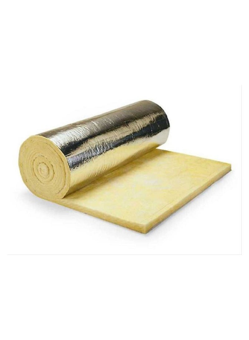 Fiberglass insulation Roll with Aluminum foil 1 inch 20M