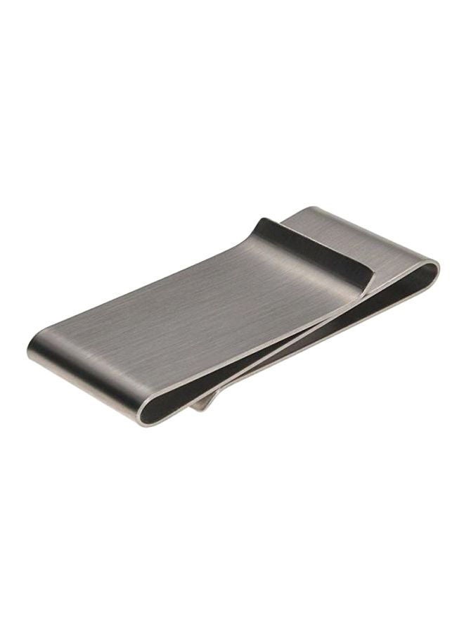 Double-Sided Smart Money Clip Silver