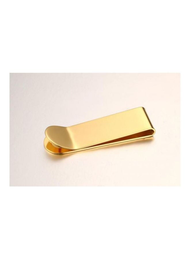 Money Clip Credit Card Holder Gold