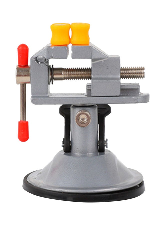 Mini Suction Vise Clamp Silver/Orange/Red