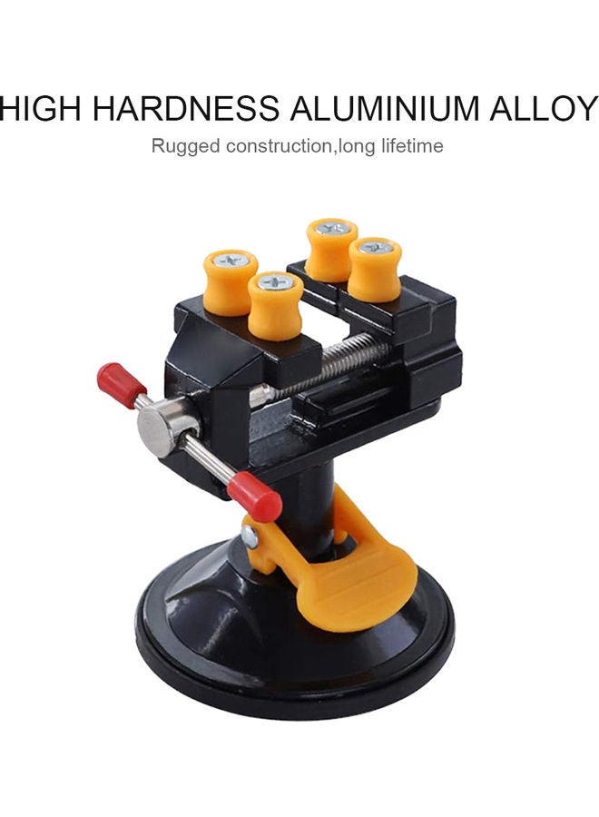 Mini Suction Vise Clamp Black