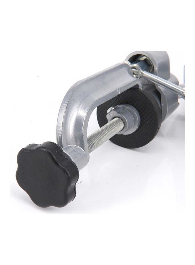 Aluminium Alloy Table Vise Clamp Silver