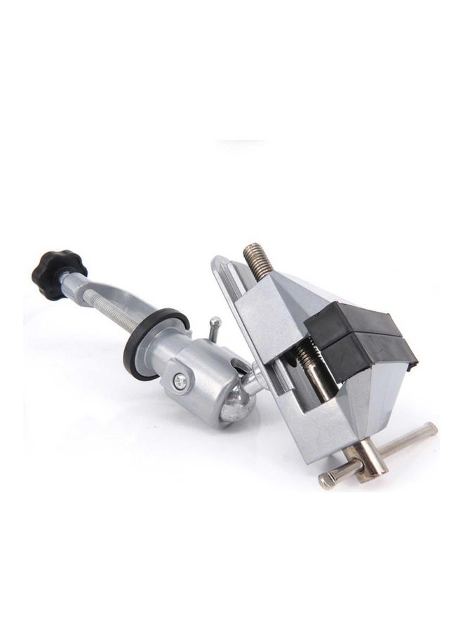 Aluminium Alloy Table Vise Clamp Silver