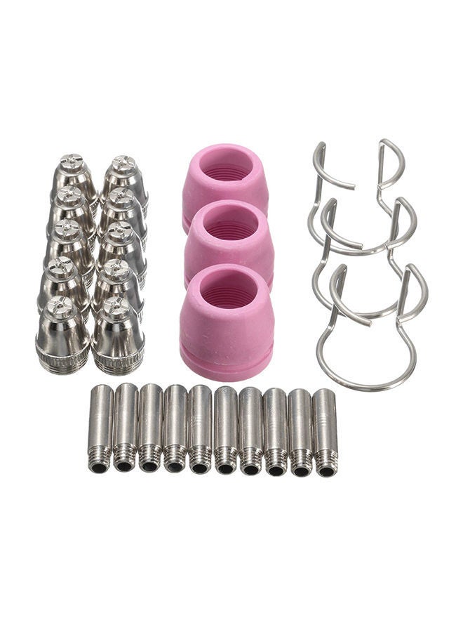 26-Piece Plasma Cutter Kit Silver/Pink 20centimeter