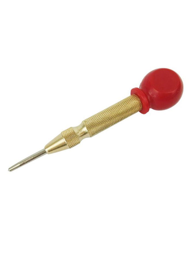 Automatic Center Punching Window Tool Gold/Red