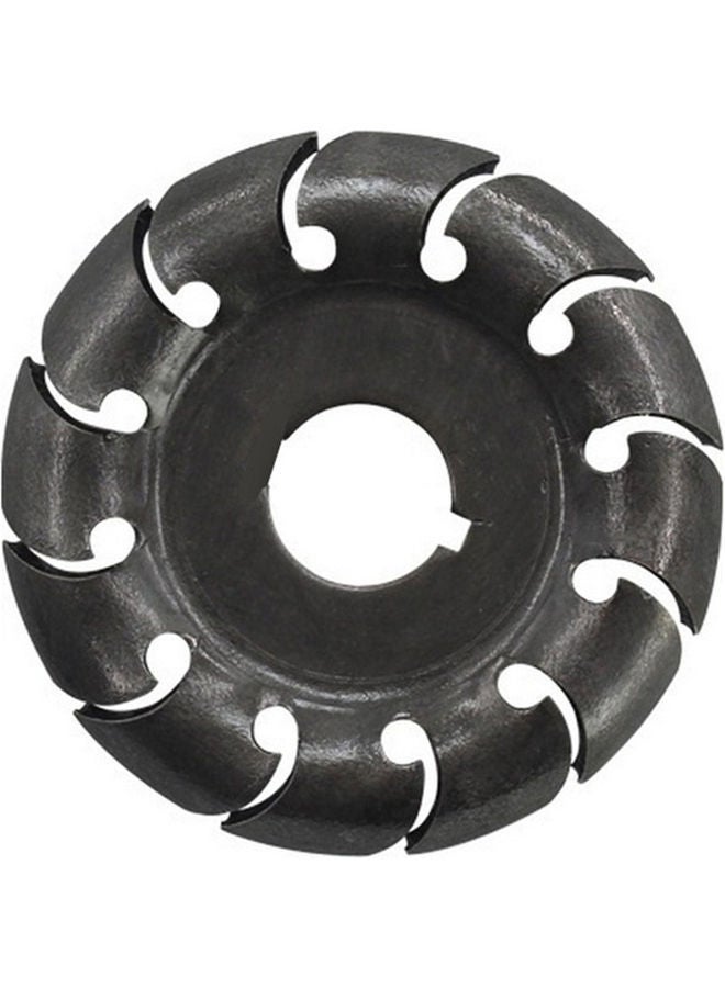 12-Teeth Wood Polishing Shaping Wheel Black