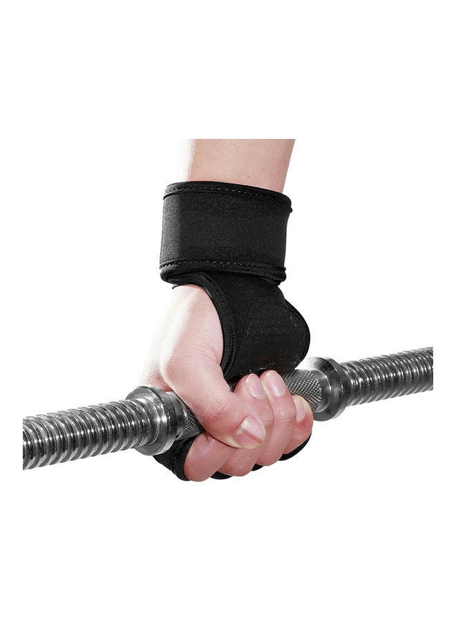 Pair Of Workout Gloves With Wrist Wraps M