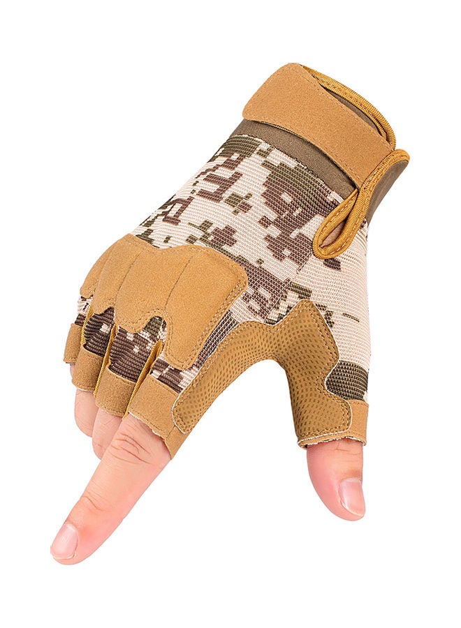 Wearproof Half Finger Gloves L