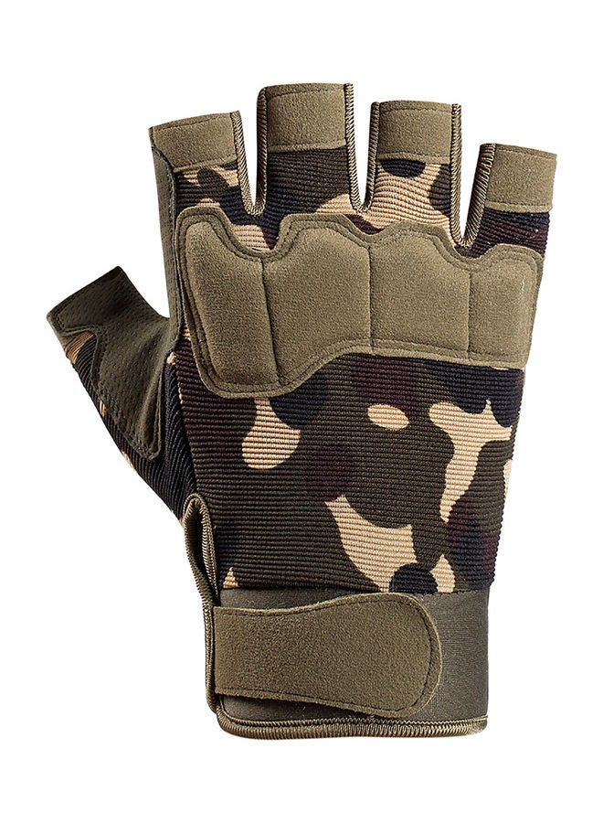 Wearproof Half Finger Gloves XL