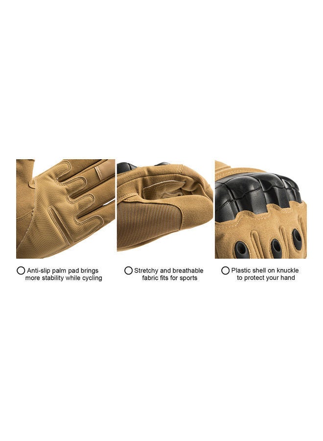 Full Finger Knuckle Touchscreen Anti Slip Gloves 17x3x16cm