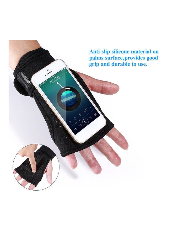 Lifting Workout Gloves With Integrated Wrap XL