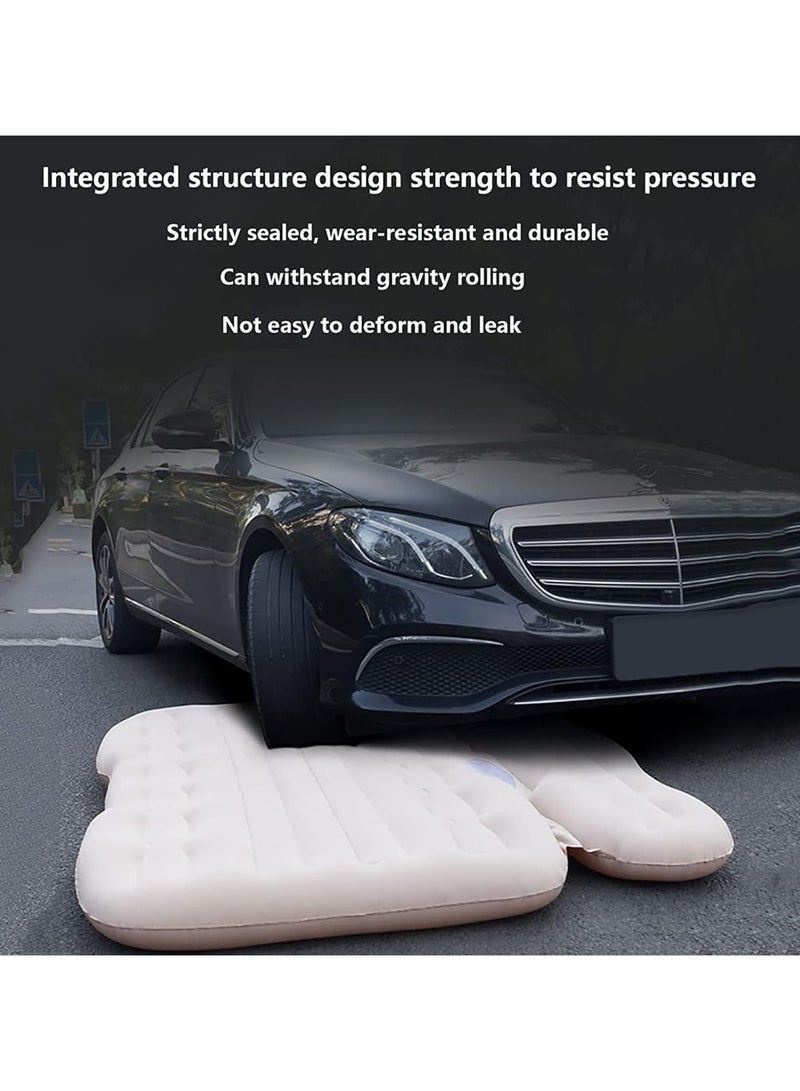 Inflatable Car Mattress for Opel Insignia Car Camping Travel Bed Portable Rest Cushion with Pump and Two Inflatable Pillows