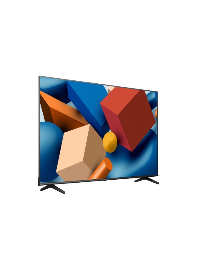75 Inch 4K A6K Smart TV | VIDAA system | Dolby Vision | HDR | Bluetooth | Wi-Fi | New design | (2 USB - 3 HDMI) | 60HZ | (2023) - 75A6K Black