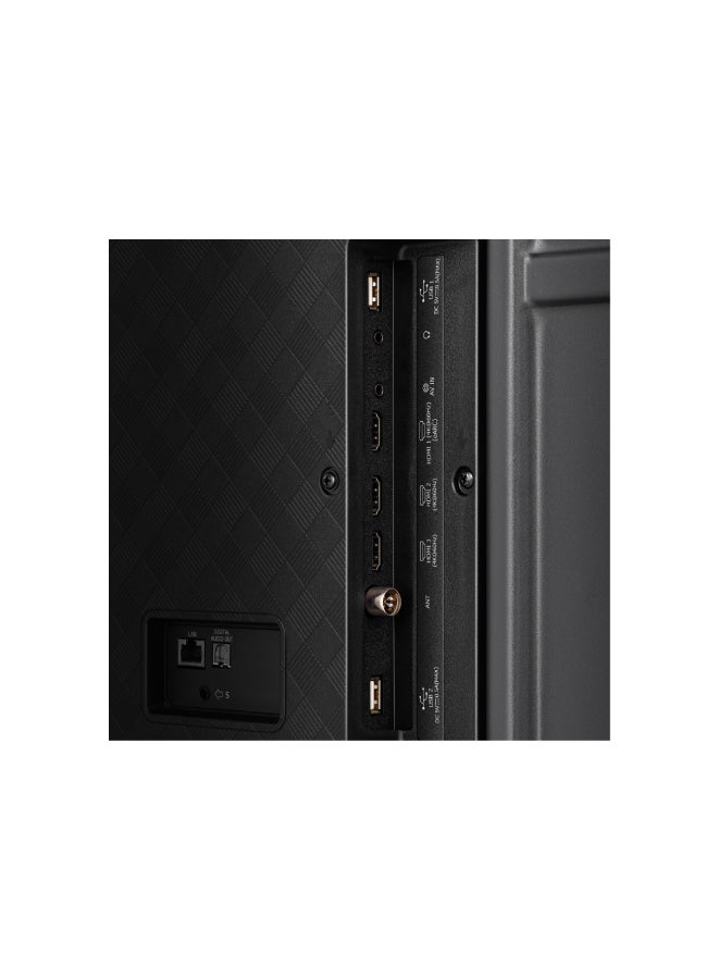 75 Inch 4K A6K Smart TV | VIDAA system | Dolby Vision | HDR | Bluetooth | Wi-Fi | New design | (2 USB - 3 HDMI) | 60HZ | (2023) - 75A6K Black