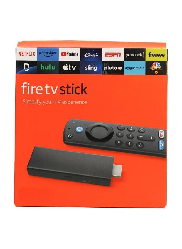 Fiire TV Stick HD sharp picture quality fast streaming free & live TV Alexa Voice Remote with TV controls