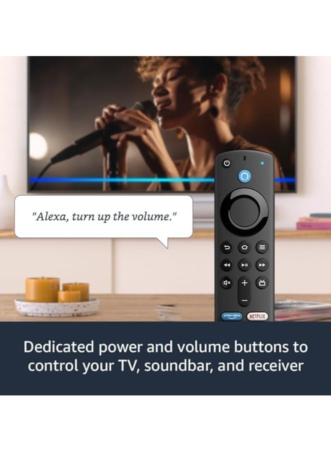 Fiire TV Stick HD sharp picture quality fast streaming free & live TV Alexa Voice Remote with TV controls