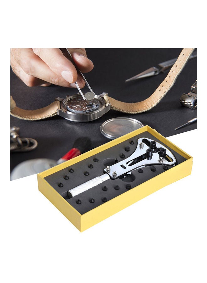Universal Adjustable Repairing Kit Silver 20.50x3.00x10.50cm