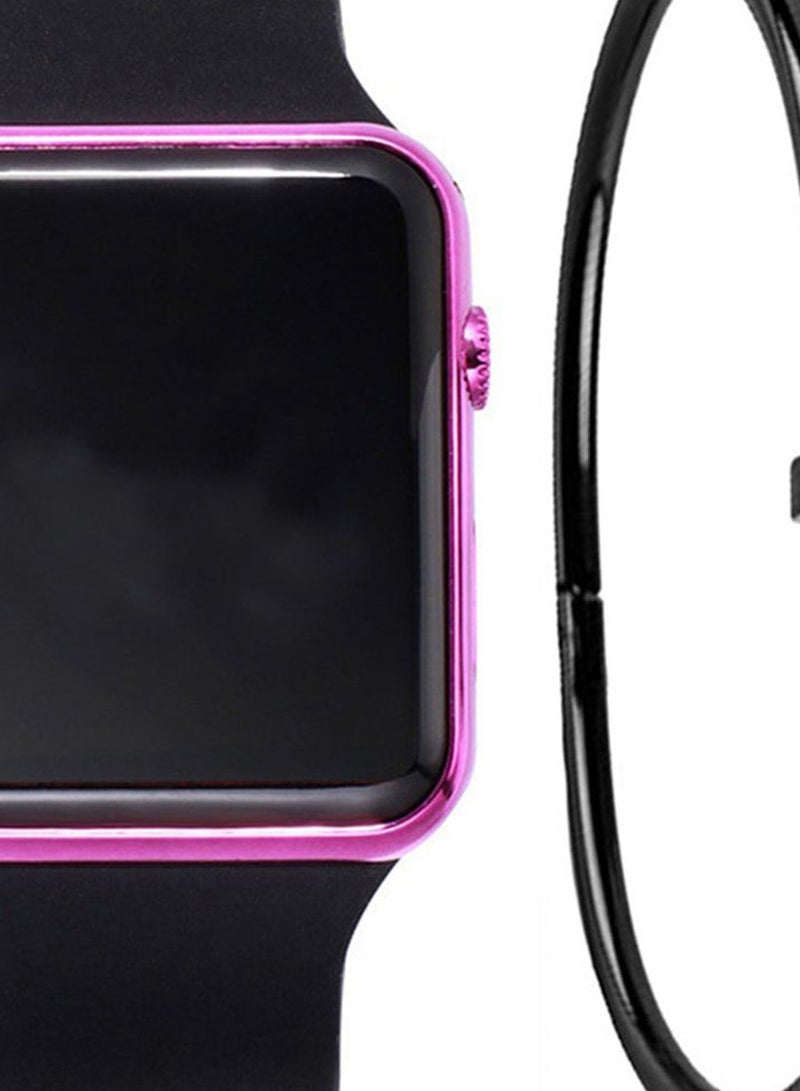 men Digital Electronic Square Watch 2876