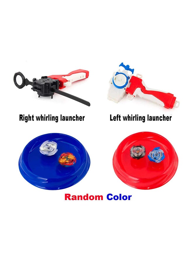 Battle Burst Beyblade With 4D Launcher Grip And Arena Battling Tops Set For Kids 13x8.5x1.75inch