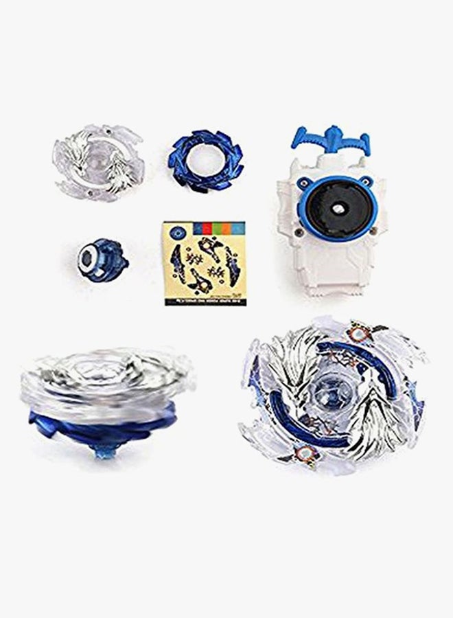 Battle Burst Beyblade With 4D Launcher Grip And Arena Battling Tops Set For Kids 13x8.5x1.75inch