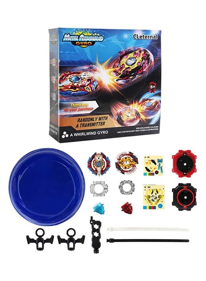 2-Piece Valkyrie And Sieg Xcalibur Beyblade Set 8.1x8x2.7inch