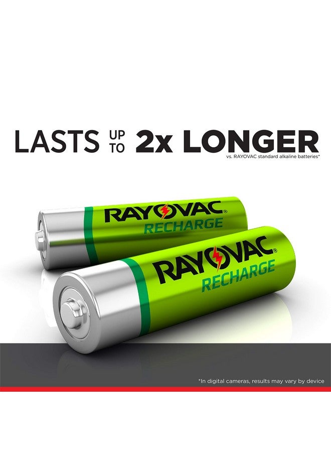 Rechargeable Aa Batteries, Rechargeable Double A Batteries (4 Count)