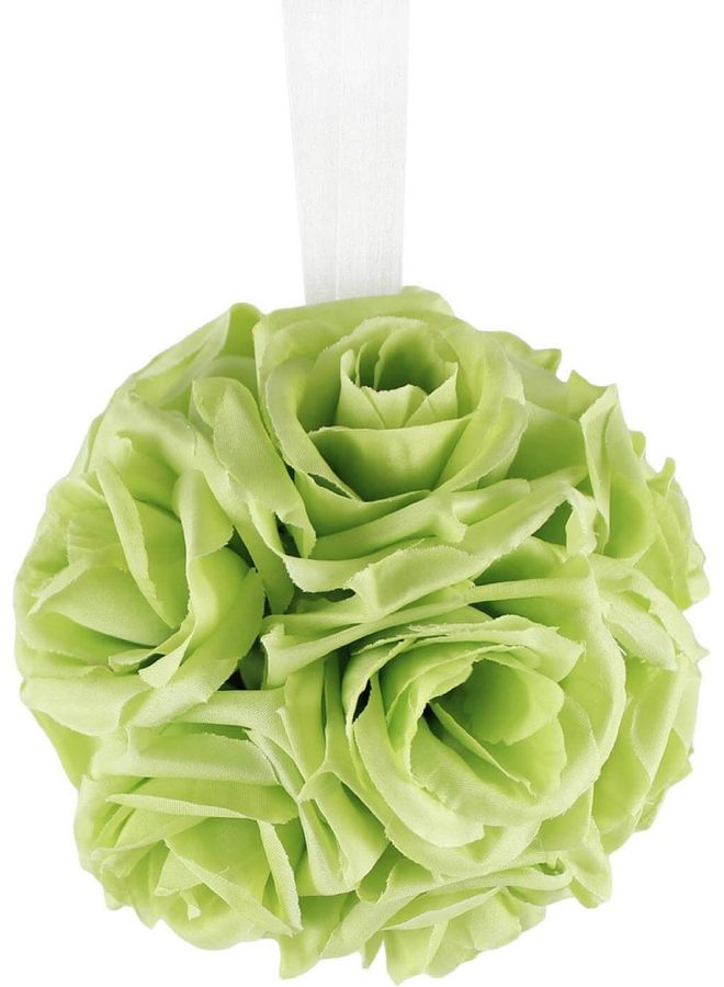 Wedding Party Rose Flower Ball Green 15 x 15cm