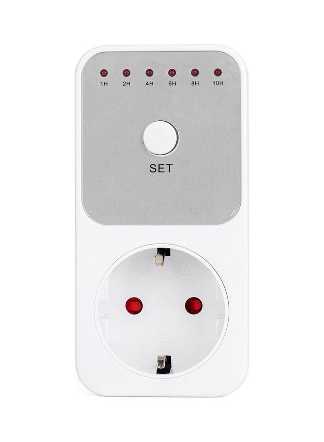 Countdown Timer Socket White