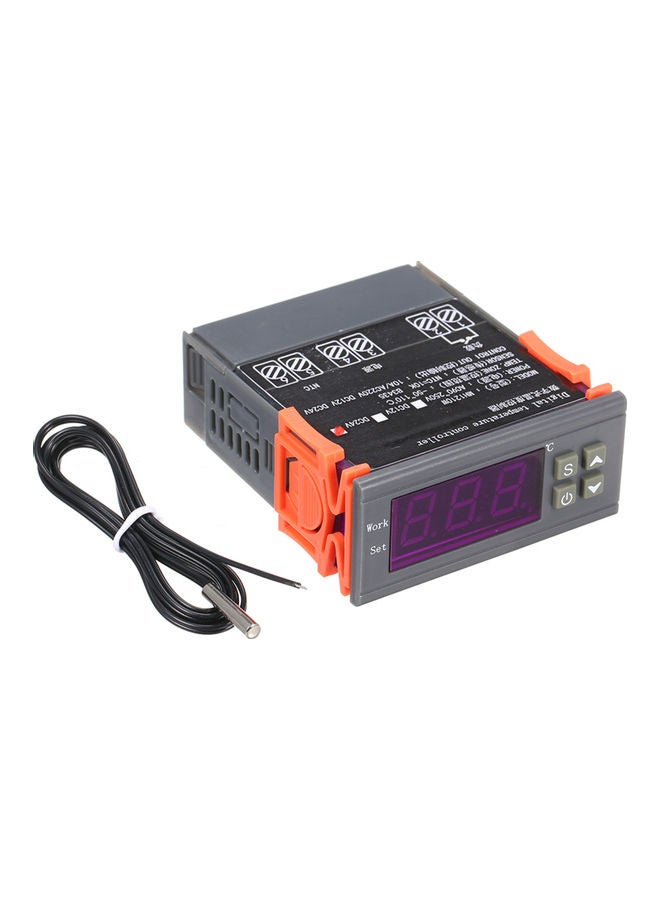 Intelligent Microcomputer Digital Temperature Controller Set Grey/Orange