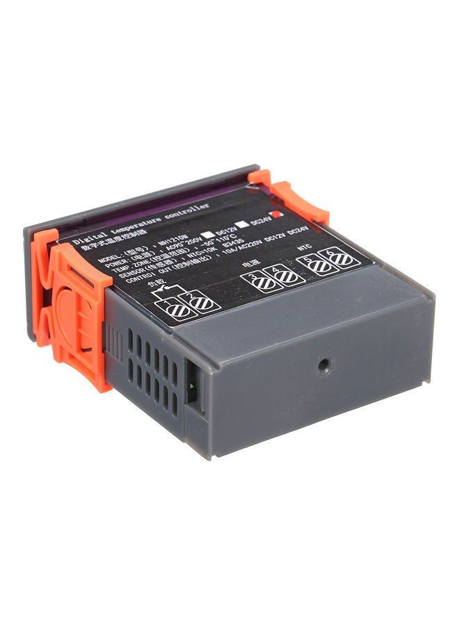 Intelligent Microcomputer Digital Temperature Controller Set Grey/Orange