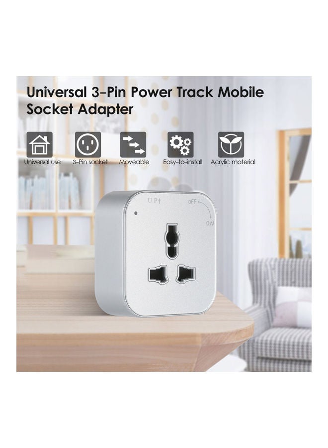 Electrical Socket Silver