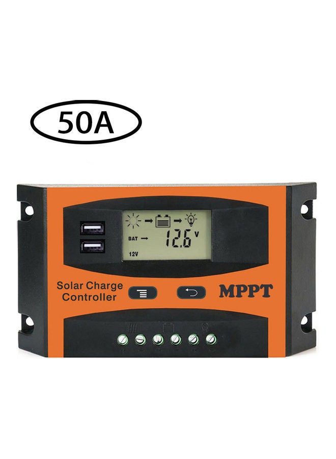 Solar Charge Controller Orange/Black
