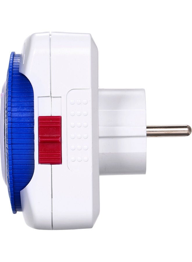 Plug-In Timer Switch White/Blue/Black
