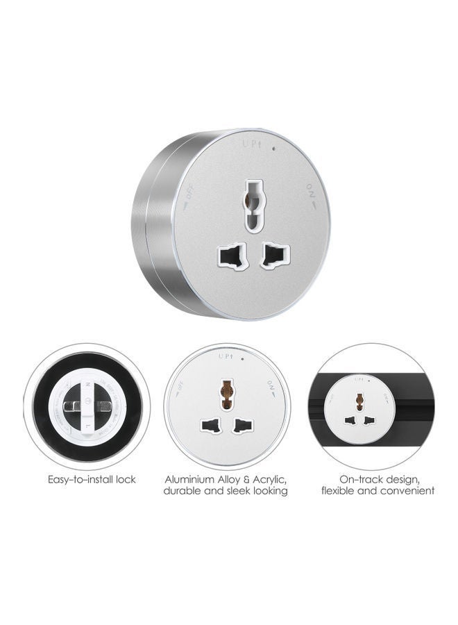 Electrical Socket Silver