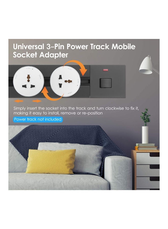 Electrical Socket Silver