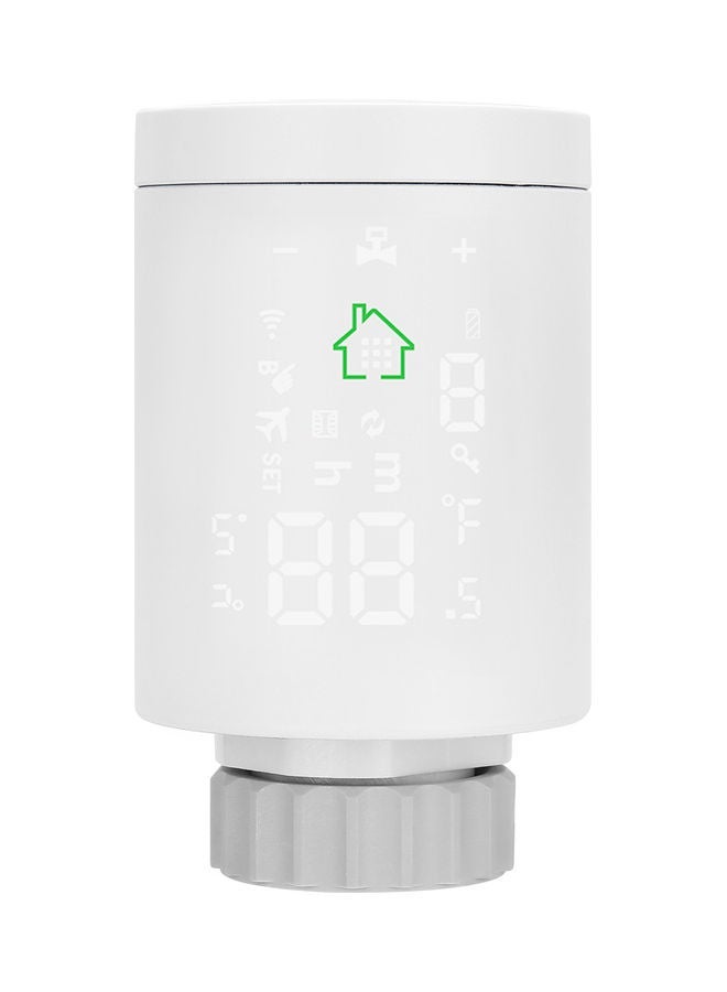 Intelligent Programmable Voice Control Thermostatic Radiator White