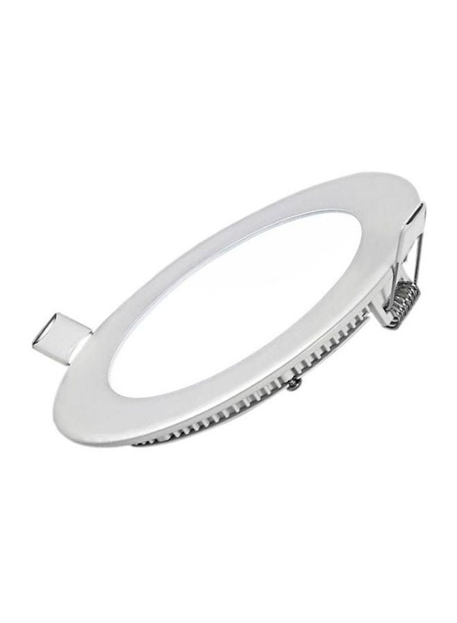 Ultra Slim Round LED Panel Light White 10x10centimeter