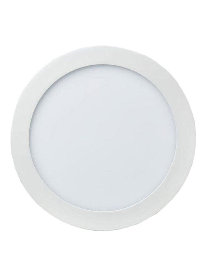 Ultra Slim Round LED Panel Light White 10x10centimeter