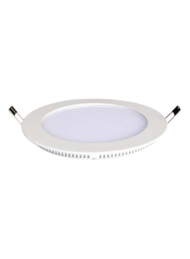 Ultra Slim Round LED Panel Light White 10x10centimeter