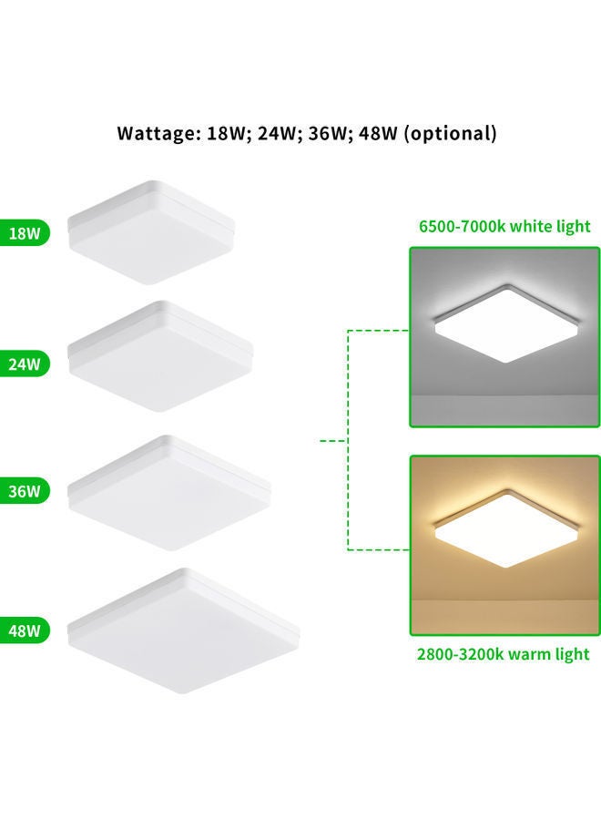 LED Ceiling Light Yellow